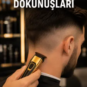 USB Type-C Şarjlı Çok Fonksiyonlu Saç ve Sakal Düzeltme Makinesi