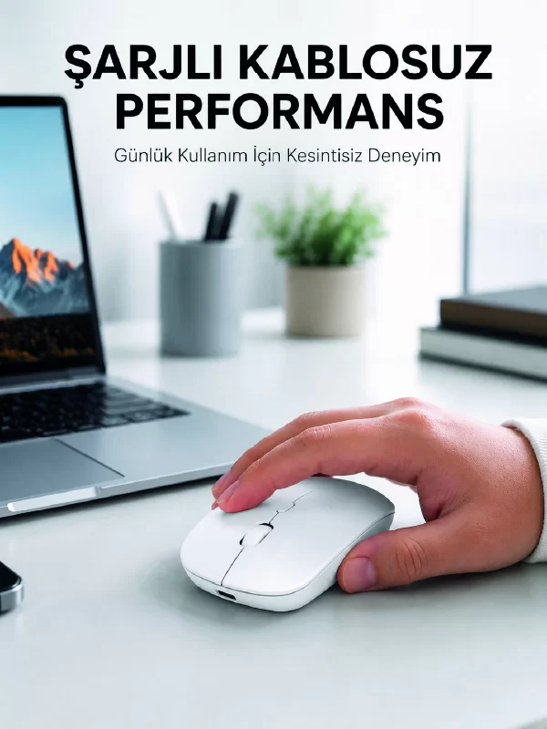 5000 DPI Bluetooth Kablosuz Mouse Hafif Ergonomik Sessiz Wireless Fare 1 5000 DPI Bluetooth Kablosuz Mouse Hafif Ergonomik Sessiz Wireless Fare