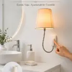 Soket Tipi Ayarlanabilir Başlıklı Dekoratif Gece Lambası