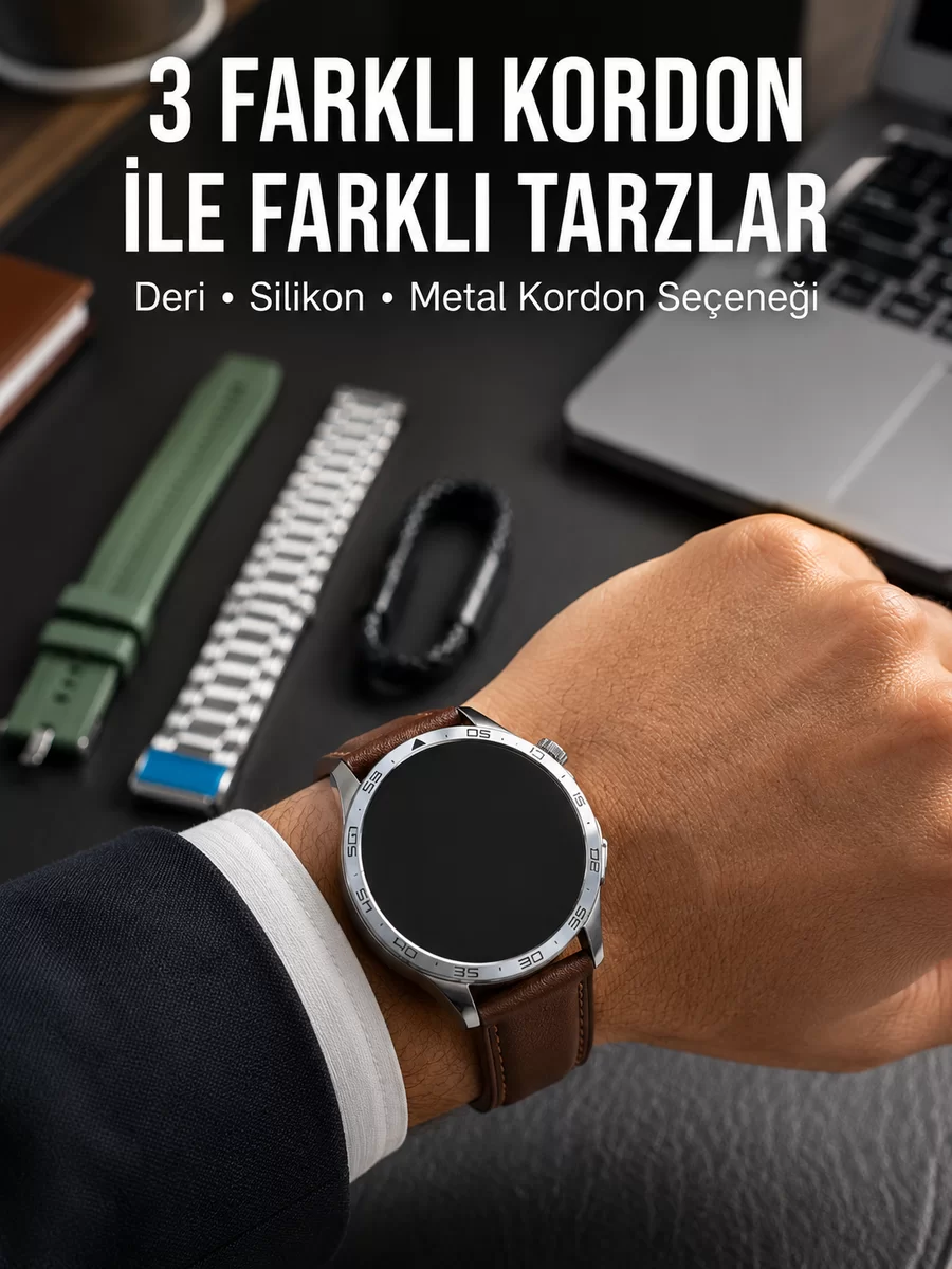 Sağlık Takibi ve Spor Modlarıyla Donatılmış Akıllı Saat 1 Sağlık Takibi ve Spor Modlarıyla Donatılmış Akıllı Saat