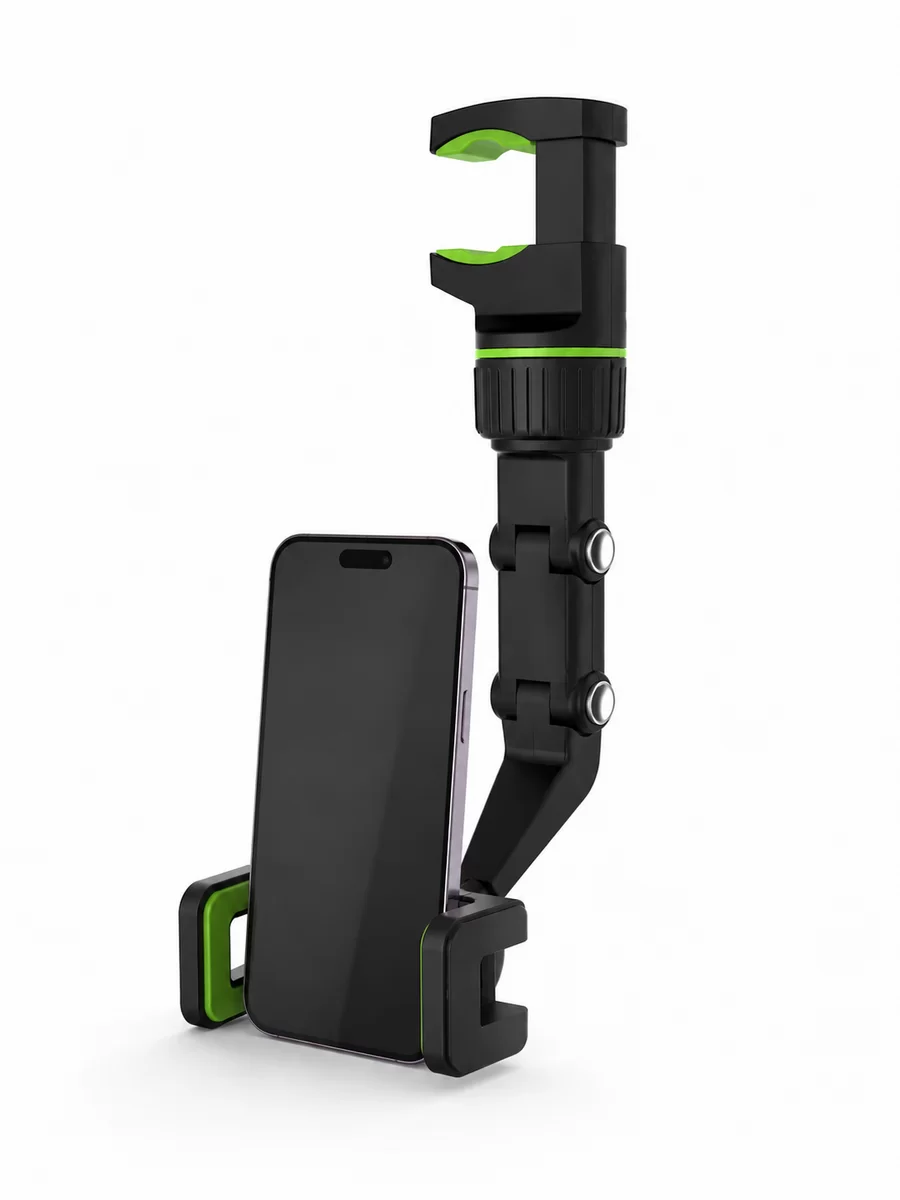 Araç İçi Telefon Standı Dikiz Aynasına Takılan Ayarlanabilir Telefon Tutucu 4 Araç İçi Telefon Standı Dikiz Aynasına Takılan Ayarlanabilir Telefon Tutucu - Görsel 4