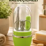 Yeşil Manikür Pedikür Bakım Seti Çok Amaçlı Kişisel Bakım Kiti