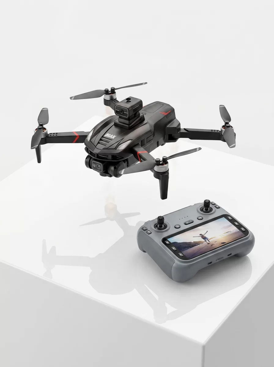 Canlı Görüntü Aktarımlı Çift Kameralı Uzaktan Kumandalı Drone 4 Canlı Görüntü Aktarımlı Çift Kameralı Uzaktan Kumandalı Drone - Görsel 4