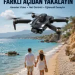 Taşınabilir Katlanabilir Drone ile Açık Alanlarda Keyifli Uçuş Deneyimi