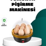 Elektrikli Yumurta Pişirme Makinesi 7 Yumurta Kapasiteli