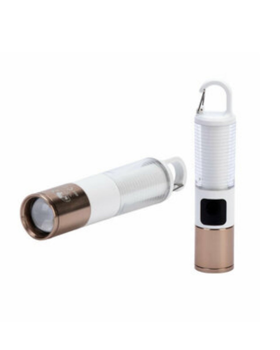 Taşınabilir LED Kamp Feneri USB Şarjlı Yüksek Parlaklık 500 Lümen Güç Göstergeli 3 Taşınabilir LED Kamp Feneri USB Şarjlı Yüksek Parlaklık 500 Lümen Güç Göstergeli - Görsel 3