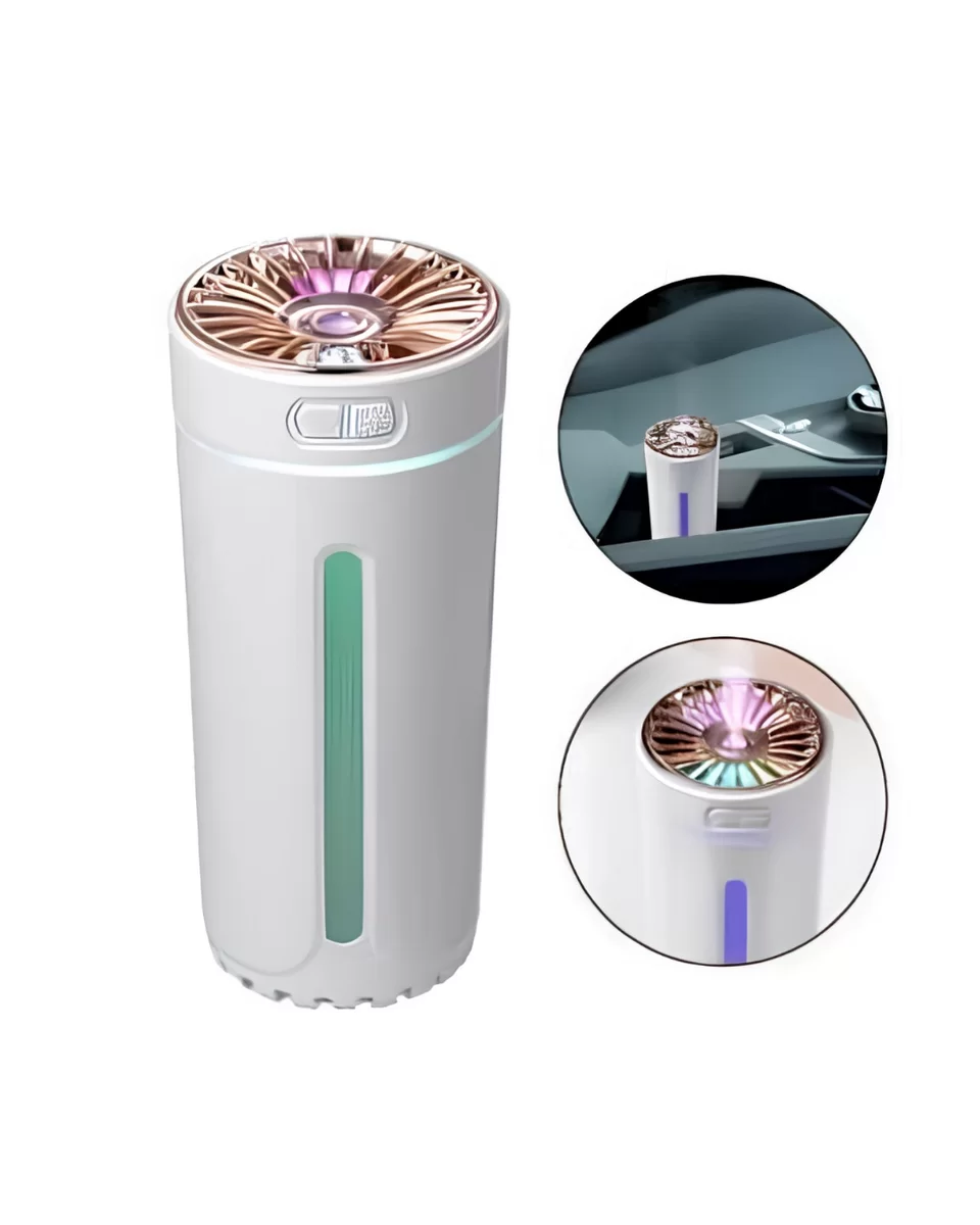 USB Araç Nemlendirici 5 Esans Hediyeli Renkli Işıklı Mini Difüzör 3 USB Araç Nemlendirici 5 Esans Hediyeli Renkli Işıklı Mini Difüzör - Görsel 3