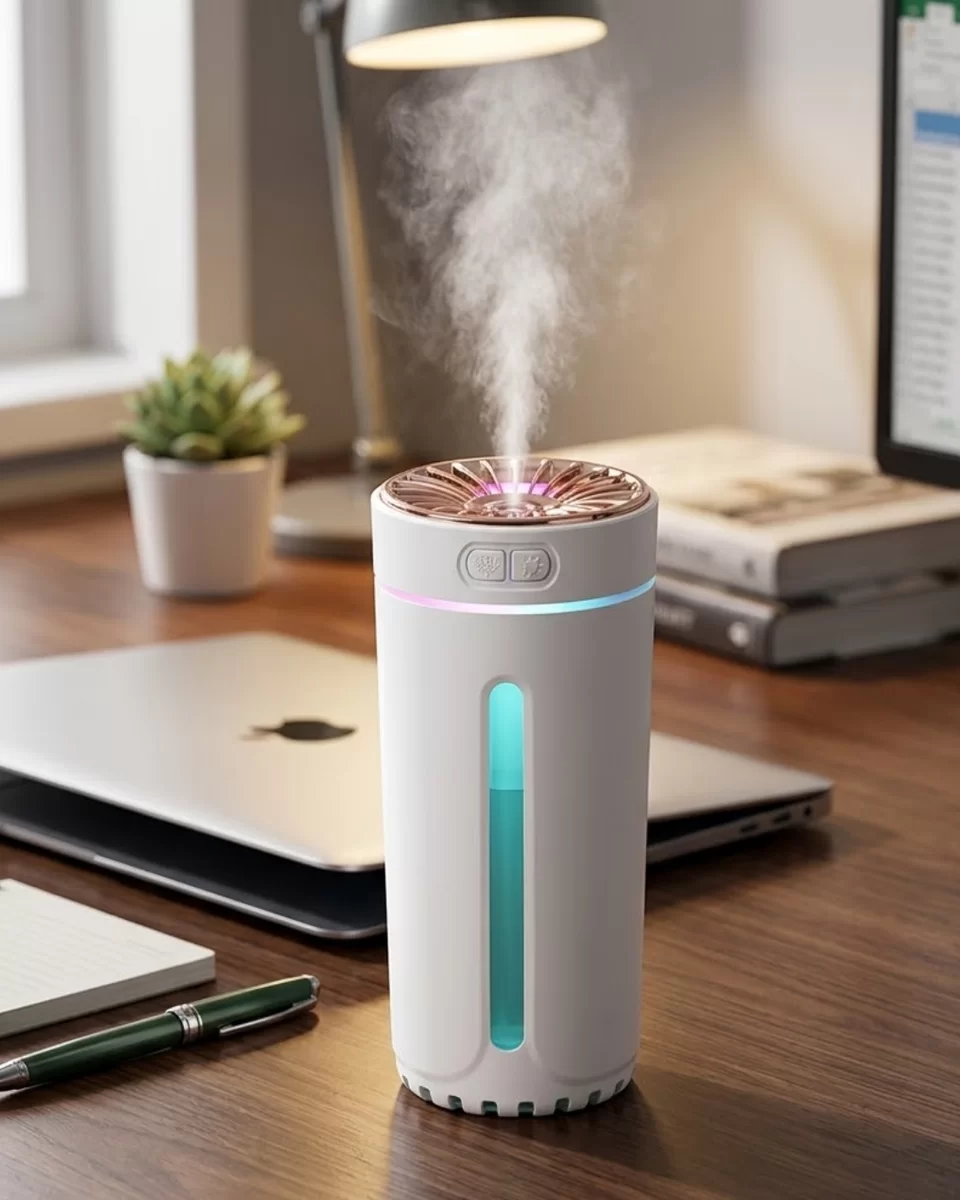Mini Araç Nemlendirici 5 Esans Hediyeli USB Işıklı Koku Difüzörü 1 Mini Araç Nemlendirici 5 Esans Hediyeli USB Işıklı Koku Difüzörü