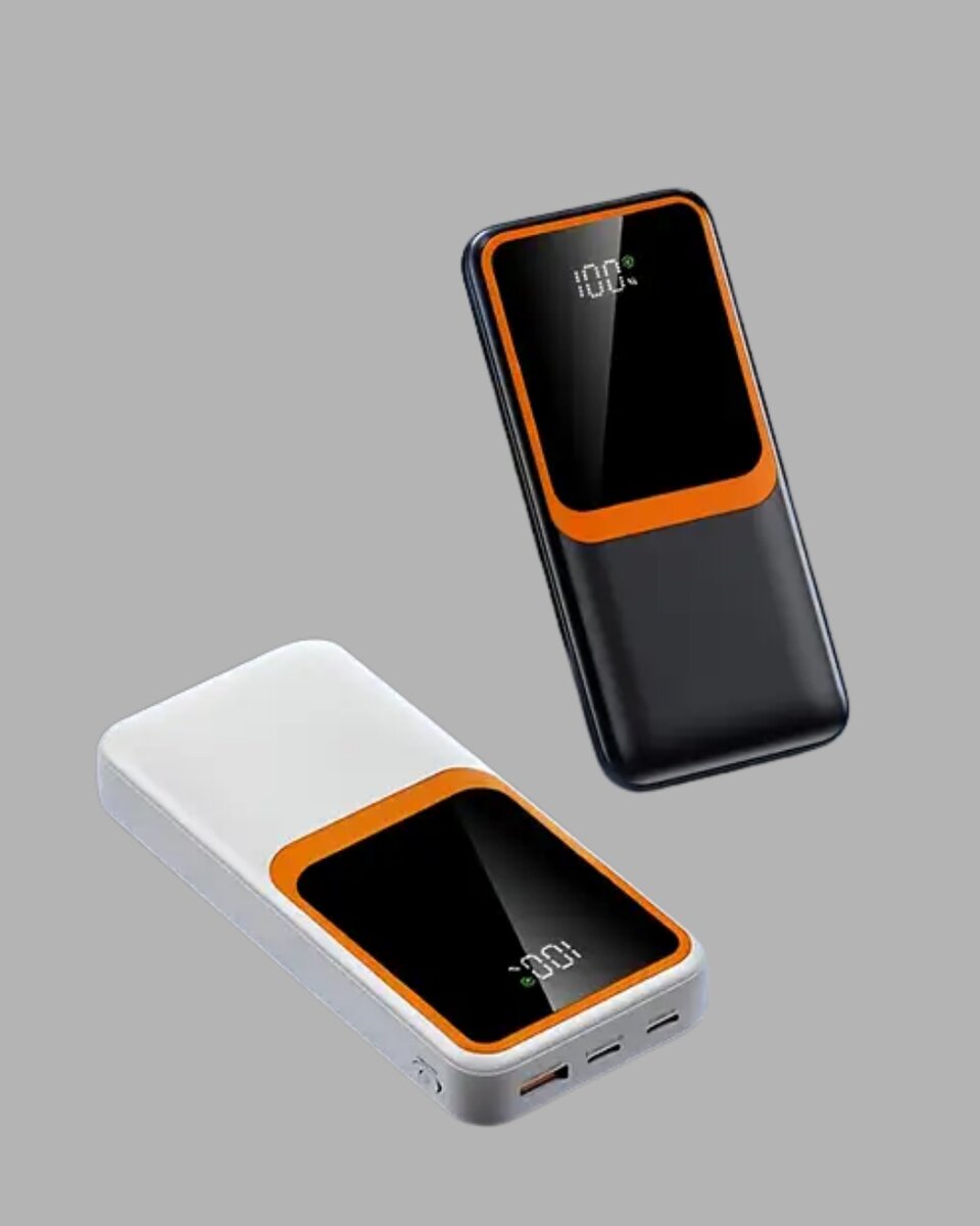 Powerbank 10000 mAh – Çift USB Çıkışlı Type-C Girişli Şık Beyaz Tasarım 2 Powerbank 10000 mAh – Çift USB Çıkışlı Type-C Girişli Şık Beyaz Tasarım - Görsel 2