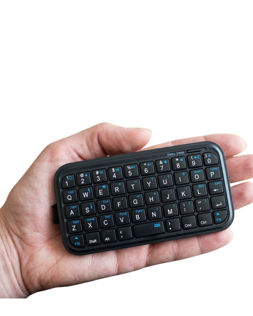 Kablosuz Mini Bluetooth Klavye Telefon Tablet PC Uyumlu 2 Kablosuz Mini Bluetooth Klavye Telefon Tablet PC Uyumlu - Görsel 2