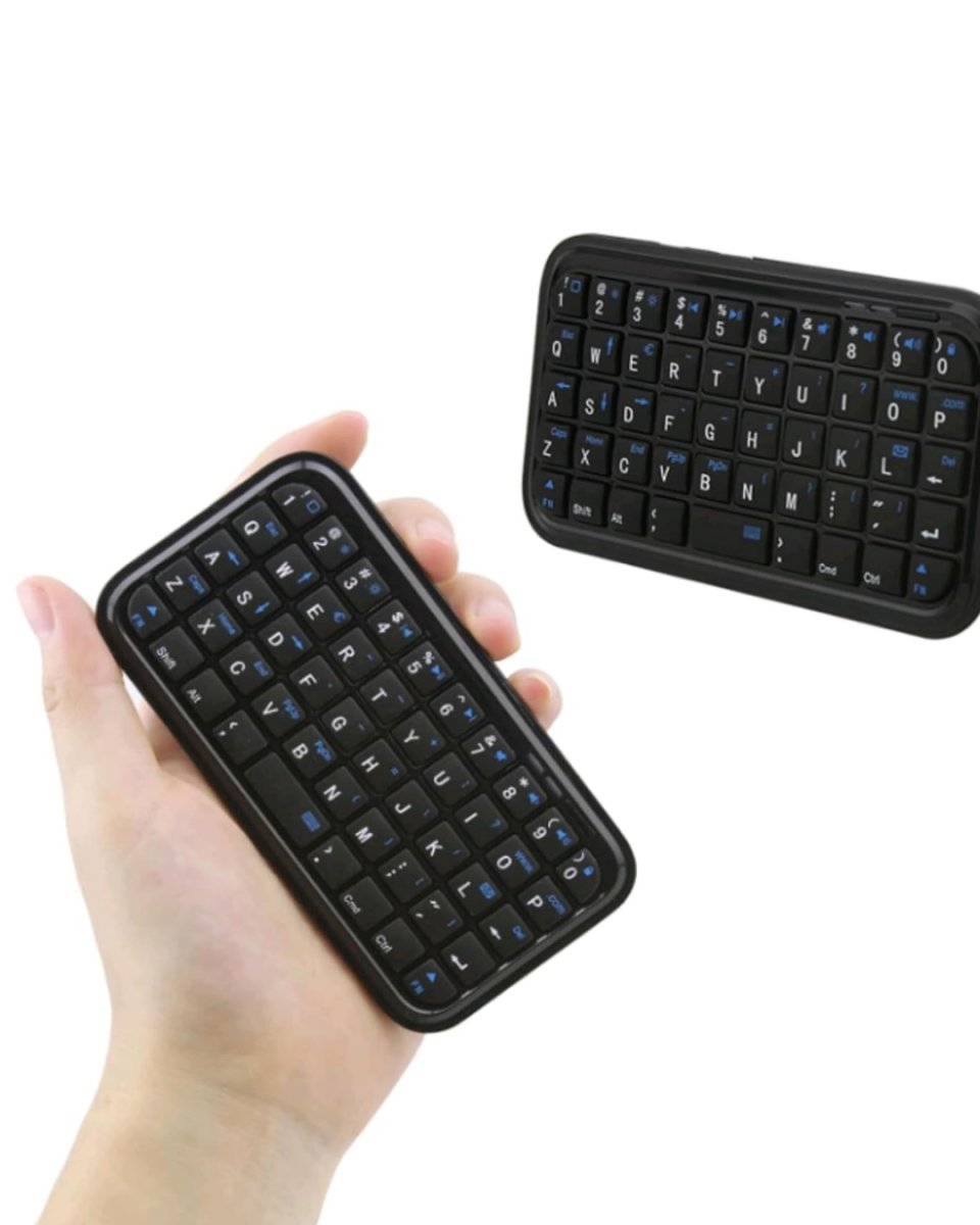 Cep Boyutu Kablosuz Bluetooth Klavye Telefon ve Tablet Uyumlu 4 Cep Boyutu Kablosuz Bluetooth Klavye Telefon ve Tablet Uyumlu - Görsel 4
