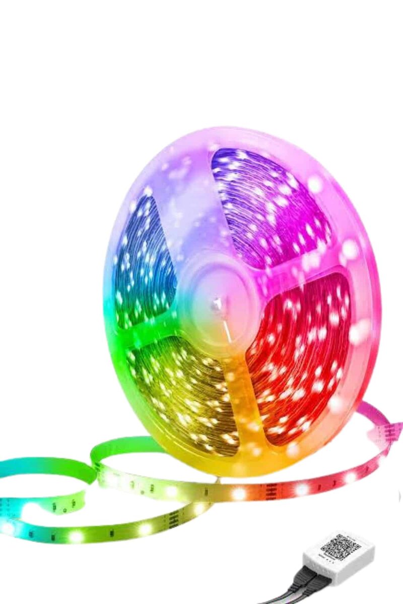 RGB Neon Şerit Led Lamba 10 Metre İç Mekan Tasarımına Uygun 4 RGB Neon Şerit Led Lamba 10 Metre İç Mekan Tasarımına Uygun - Görsel 4