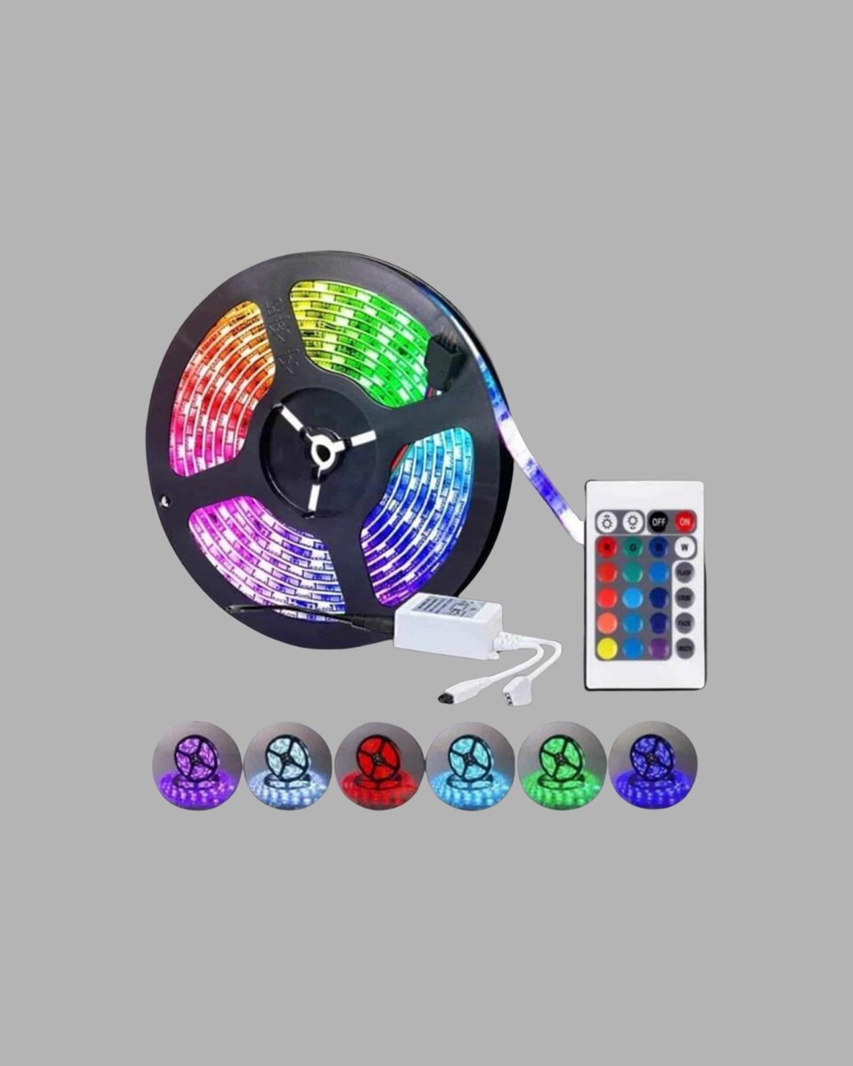 Smart Şerit LED Işık – Uzaktan Kumandalı USB Girişli Müzik Modlu 2 Smart Şerit LED Işık – Uzaktan Kumandalı USB Girişli Müzik Modlu - Görsel 2
