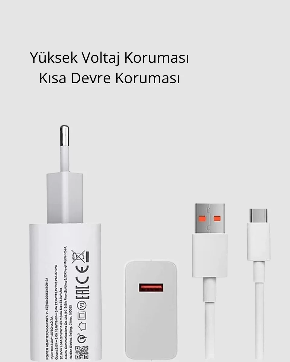 Turbo 120W Hızlı Şarj Cihazı Type-C Kablolu 4 Turbo 120W Hızlı Şarj Cihazı Type-C Kablolu - Görsel 4