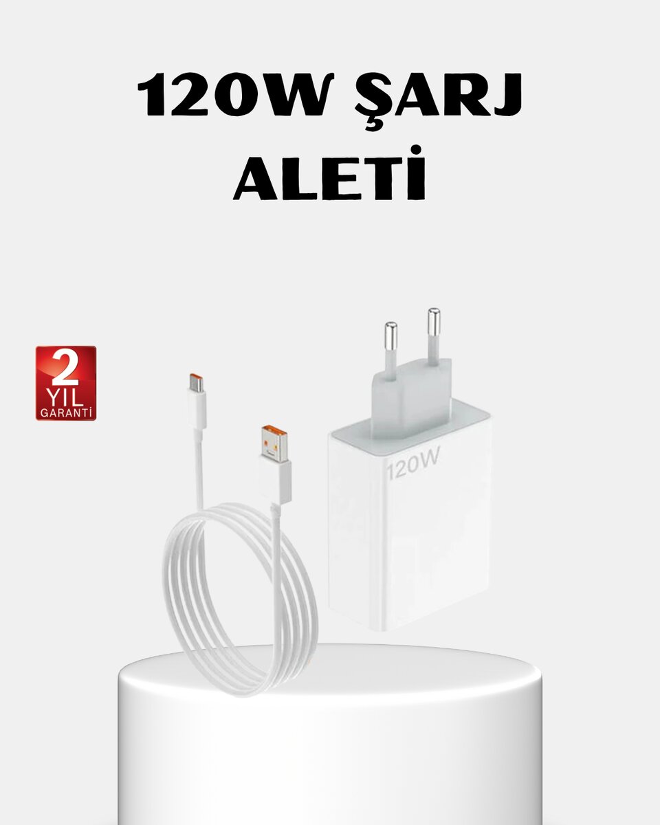 120W Type-C Hızlı Şarj Adaptörü – Akıllı Koruma ve Turbo Güç Desteği 1 120W Type-C Hızlı Şarj Adaptörü – Akıllı Koruma ve Turbo Güç Desteği