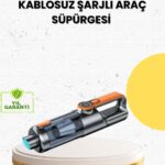 Mini El Süpürgesi Çok Başlıklı Kablosuz Vakum Güçlü Emiş Numaratör Hediyeli