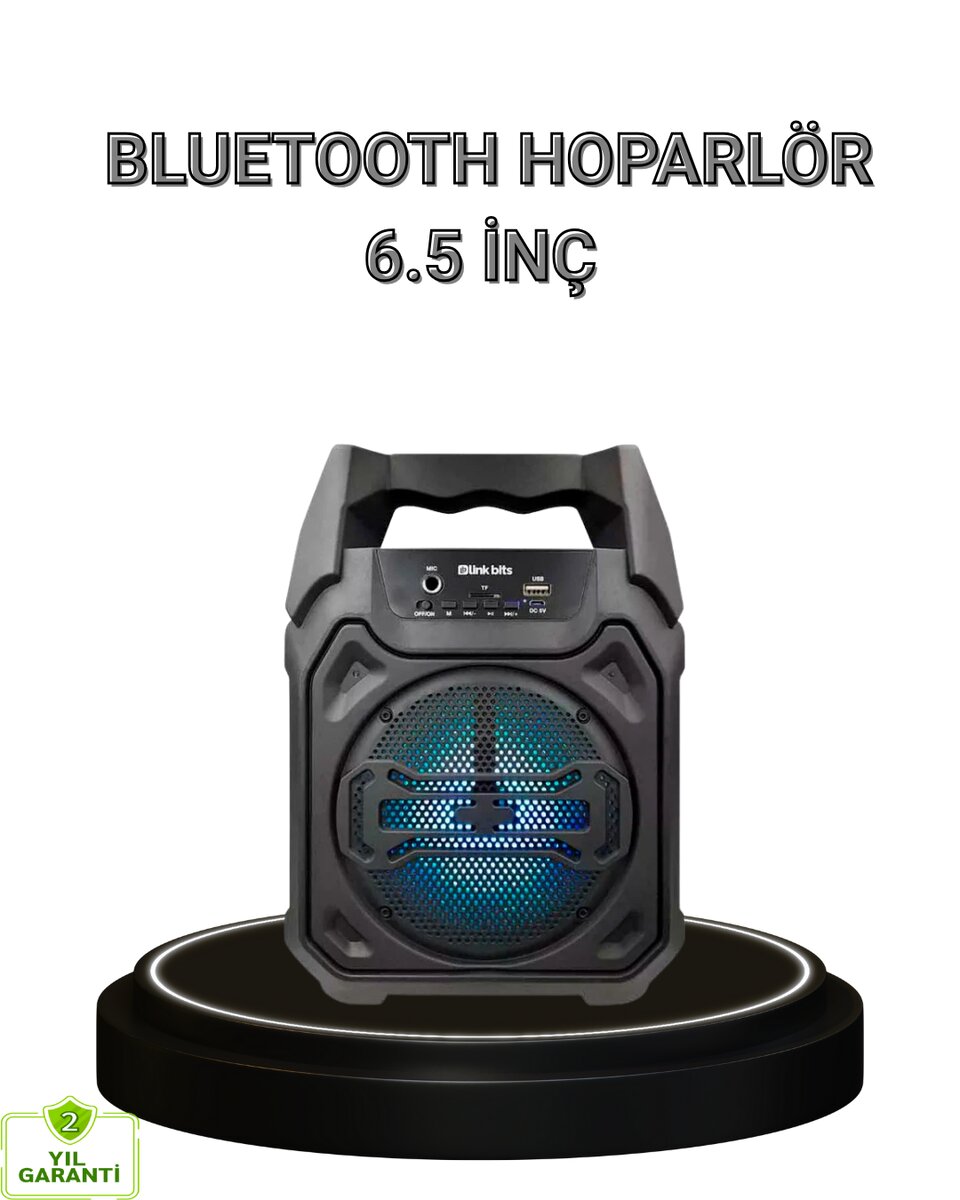 Taşınabilir Şarjlı Hoparlör – Bluetooth TWS ve Uzun Pil Ömrü 1 Taşınabilir Şarjlı Hoparlör – Bluetooth TWS ve Uzun Pil Ömrü