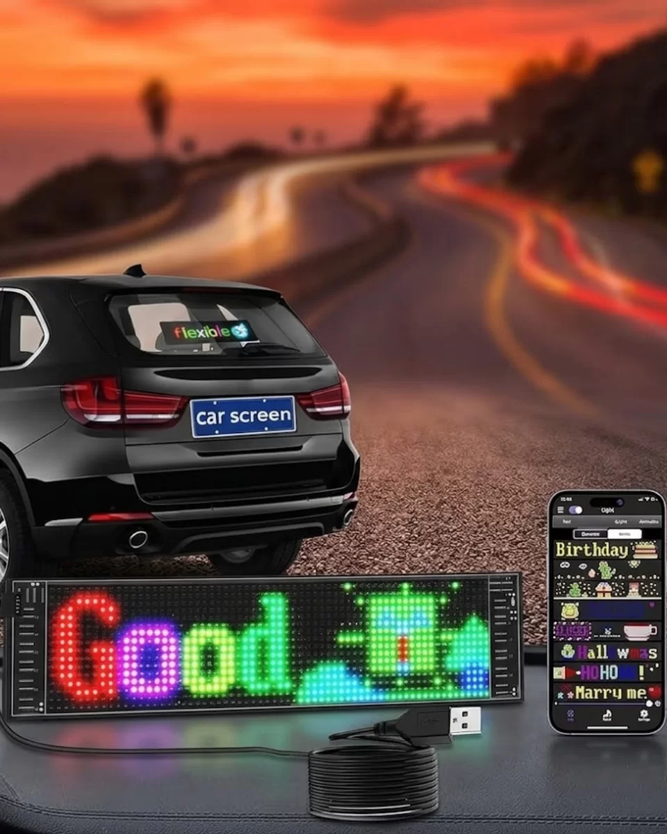 Dekoratif LED Yazı Paneli RGB Animasyonlu Uzaktan Kumandalı Ekran 1 Dekoratif LED Yazı Paneli RGB Animasyonlu Uzaktan Kumandalı Ekran