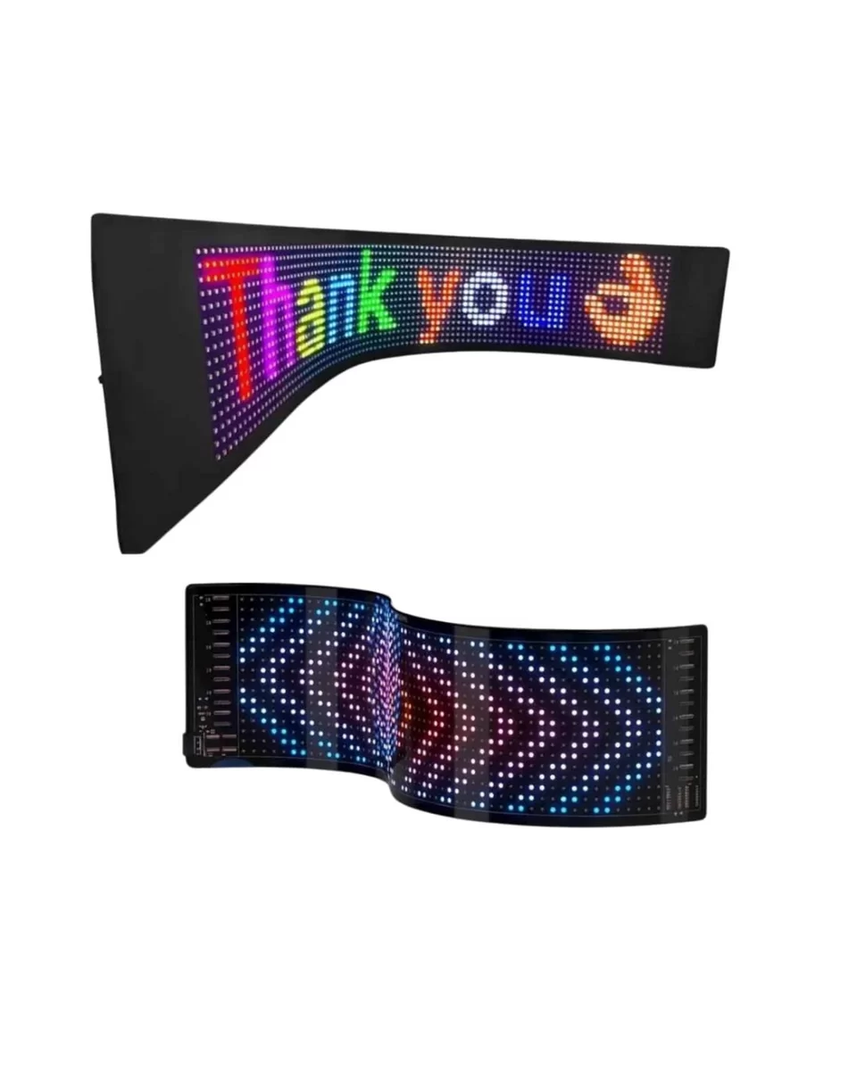 LED Matrix Panel RGB Yazı Yazma Animasyonlu Telefon Kontrollü Akıllı Ekran 4 LED Matrix Panel RGB Yazı Yazma Animasyonlu Telefon Kontrollü Akıllı Ekran - Görsel 4