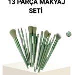 13’lü Profesyonel Makyaj Fırça Seti – Yumuşak Sentetik Kıllı, Tüm Cilt Tiplerine Uygun