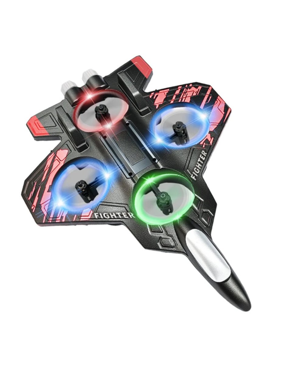 LED Işıklı Oyuncak Drone Fighter Jet Tasarımlı Uzaktan Kumandalı Uçak 2 LED Işıklı Oyuncak Drone Fighter Jet Tasarımlı Uzaktan Kumandalı Uçak - Görsel 2