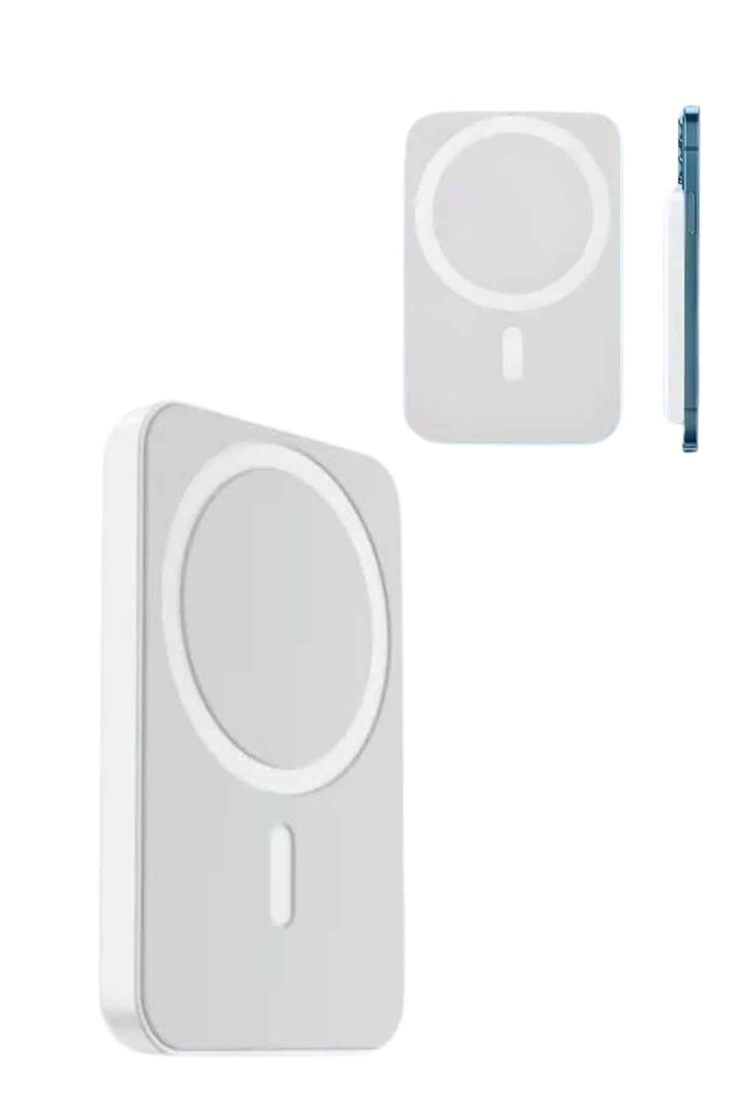 Magsafe Battery Pack Powerbank Kablosuz Şarj 5.000 mah 3 Magsafe Battery Pack Powerbank Kablosuz Şarj 5.000 mah - Görsel 3