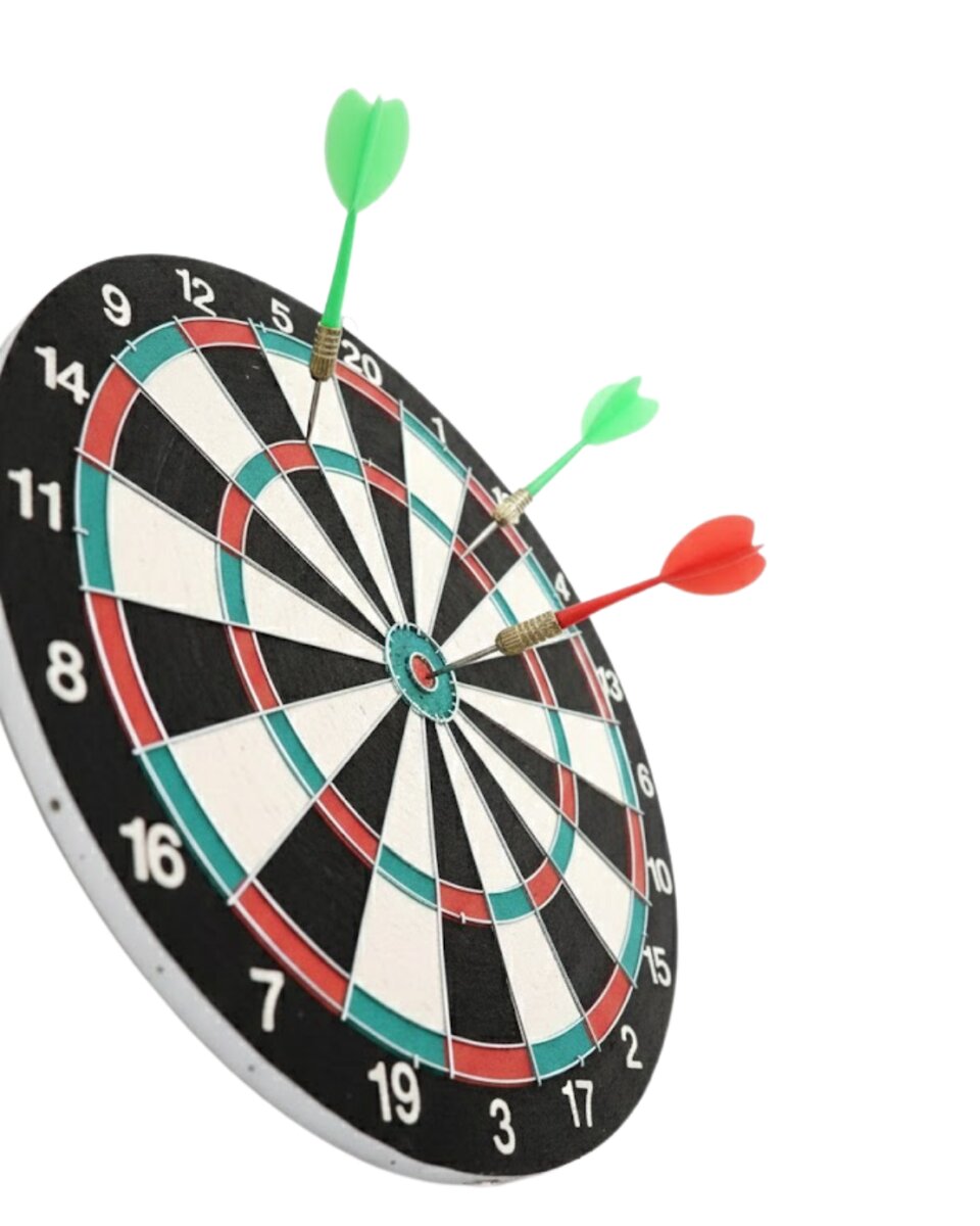 17 İnç Profesyonel Dart Tahtası Dayanıklı Yapı ve 4 Metal Dart Oku 2 17 İnç Profesyonel Dart Tahtası Dayanıklı Yapı ve 4 Metal Dart Oku - Görsel 2