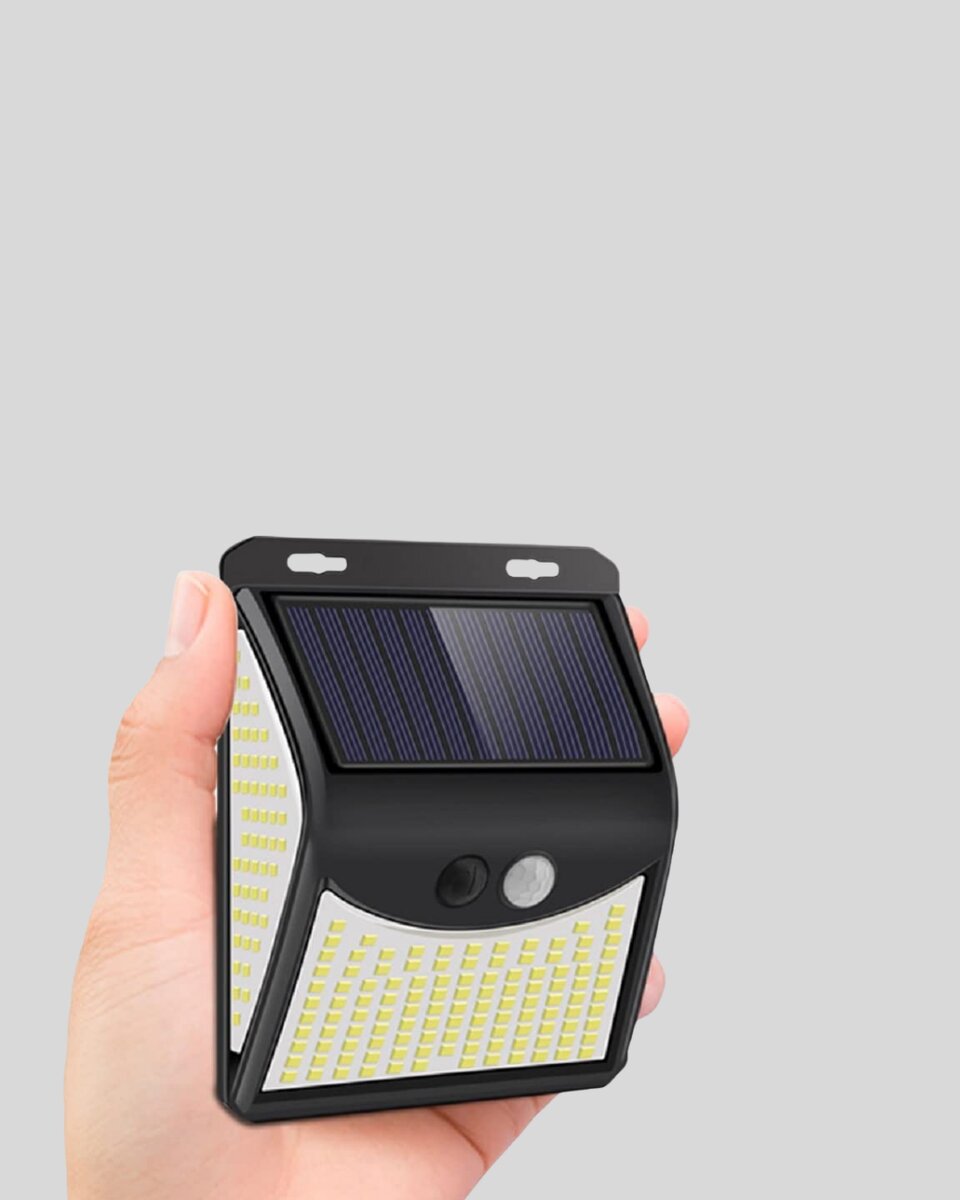 Güneş Enerjili Sensörlü Dış Mekan Duvar Lambası – 3 Modlu 2200mAh Pil 120° Algılama 2 Güneş Enerjili Sensörlü Dış Mekan Duvar Lambası – 3 Modlu 2200mAh Pil 120° Algılama - Görsel 2