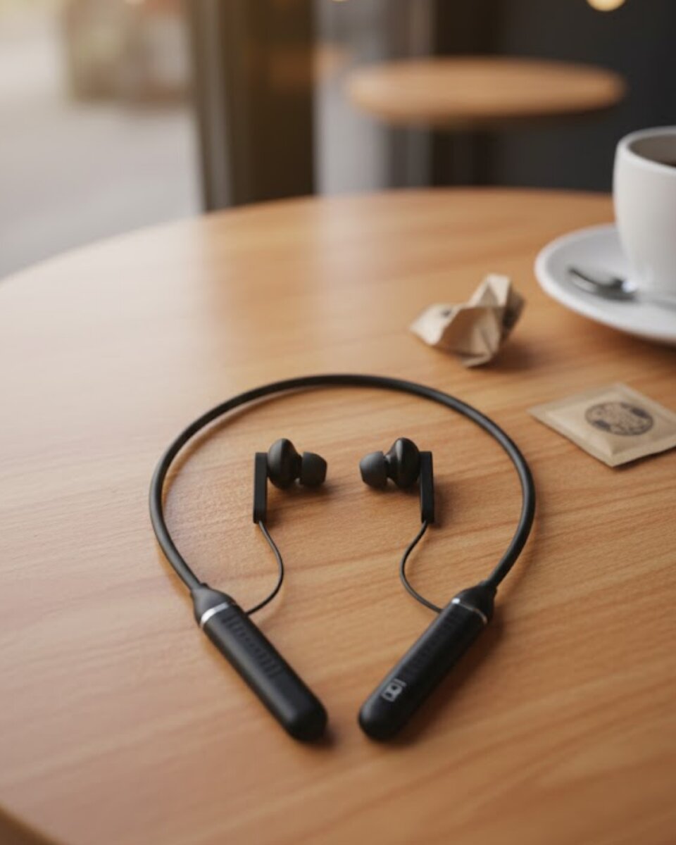 Yüksek Ses Performanslı Ergonomik Tasarımlı Kablosuz Stereo Kulaklık 1 Yüksek Ses Performanslı Ergonomik Tasarımlı Kablosuz Stereo Kulaklık