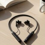 Uzun Süre Kullanımlı Kablosuz Boyun Askılı Stereo Kulaklık Güçlü Bas ve Net Ses