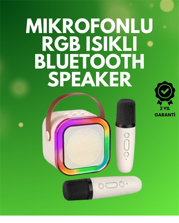 Taşınabilir Bluetooth Karaoke Sistemi – Geniş Pil Kapasitesi 1 Taşınabilir Bluetooth Karaoke Sistemi – Geniş Pil Kapasitesi