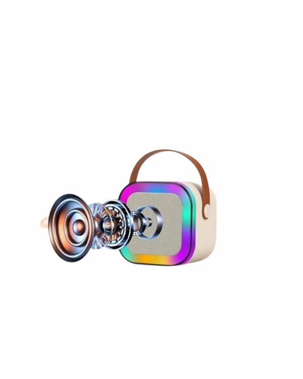Bluetooth USB ve AUX Girişli Çok Fonksiyonlu Karaoke Hoparlör 2 Bluetooth USB ve AUX Girişli Çok Fonksiyonlu Karaoke Hoparlör - Görsel 2