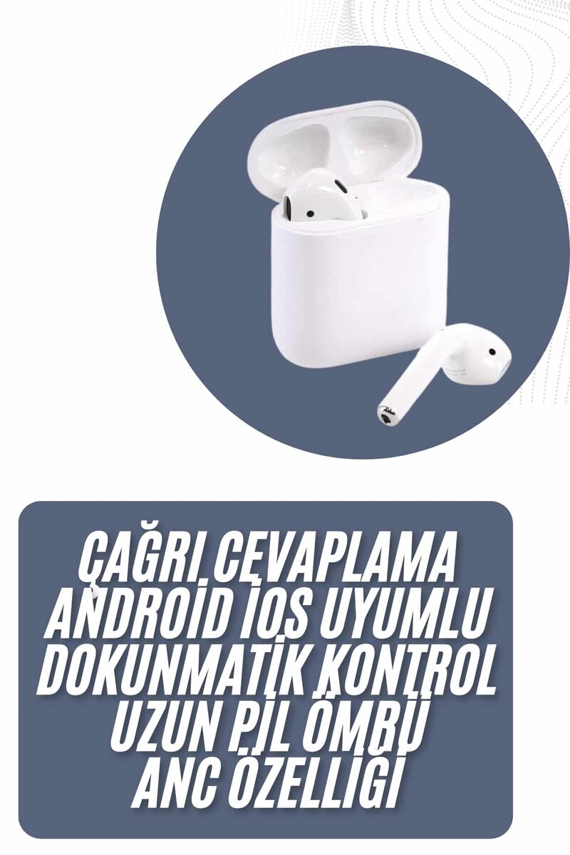 2025 Model Çağrı Cevaplayabilen Bluetooth Kulaklık Beyaz Dokunmatik Kontrol 2 2025 Model Çağrı Cevaplayabilen Bluetooth Kulaklık Beyaz Dokunmatik Kontrol - Görsel 2