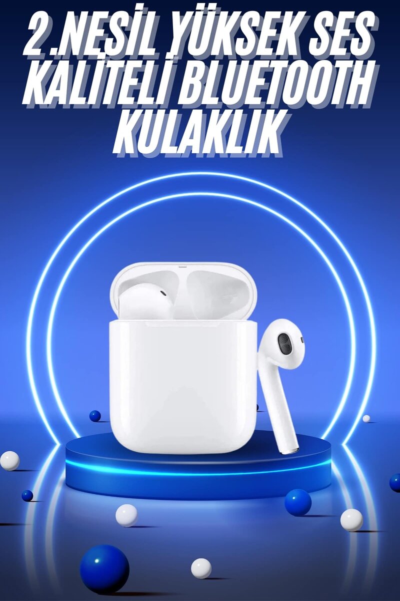 Yeni Nesil Dokunmatik Kontrol Çağrı Cevaplayabilen Kablosuz Bluetooth Kulaklık 1 Yeni Nesil Dokunmatik Kontrol Çağrı Cevaplayabilen Kablosuz Bluetooth Kulaklık