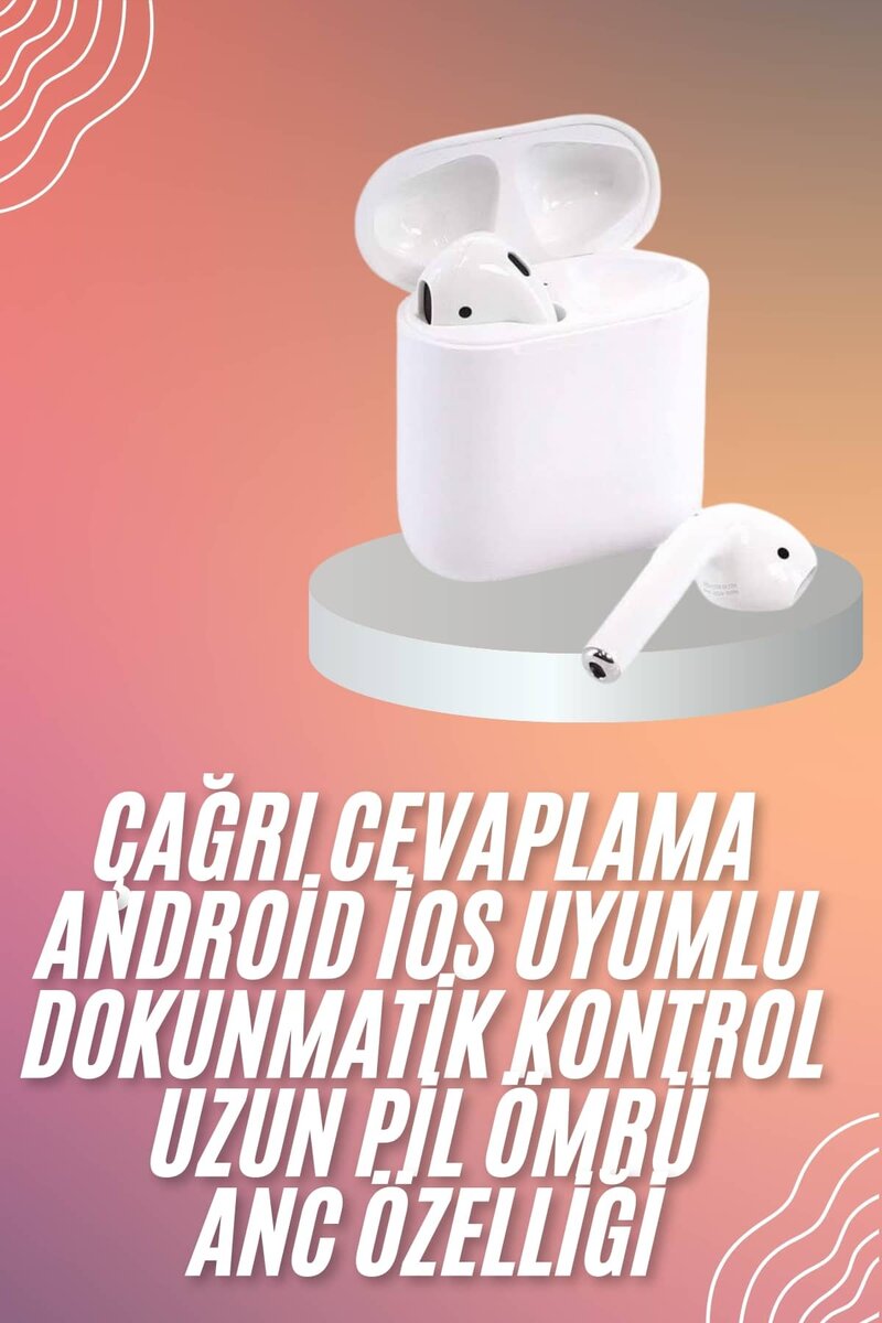 Yeni Nesil Dokunmatik Kontrol Çağrı Cevaplayabilen Kablosuz Bluetooth Kulaklık 2 Yeni Nesil Dokunmatik Kontrol Çağrı Cevaplayabilen Kablosuz Bluetooth Kulaklık - Görsel 2