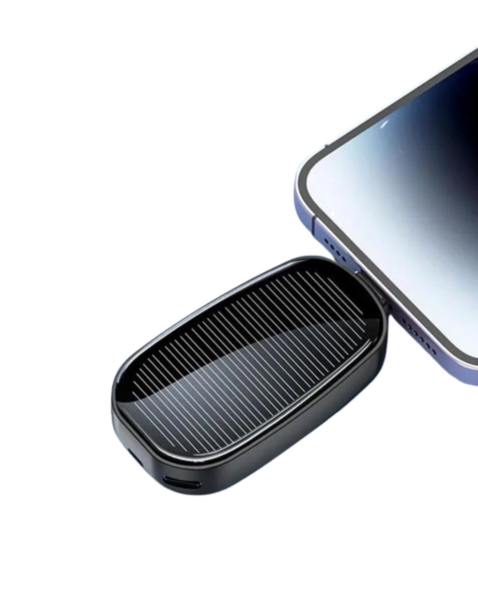 Güneş Enerjili Mini Powerbank 1200mAh Ultra İnce Taşınabilir 4 Güneş Enerjili Mini Powerbank 1200mAh Ultra İnce Taşınabilir - Görsel 4