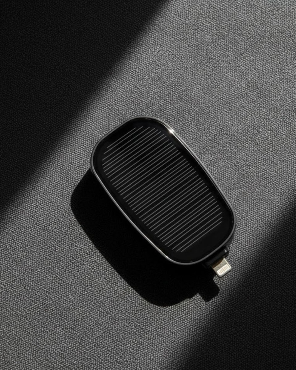 Taşınabilir Solar Powerbank 1200mAh Outdoor Kullanım 1 Taşınabilir Solar Powerbank 1200mAh Outdoor Kullanım