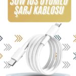 IOS Tüm Serilerle Uyumlu 30W Hızlı Şarj Aleti 11 12 13 14/Pro Max Mini Plus