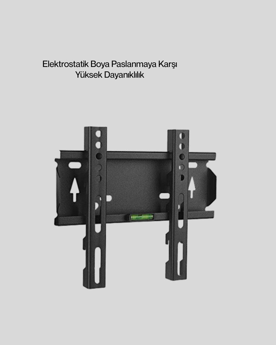 32 İnç LED TV Uyumlu Duvar Askı Aparatı Güvenli Sabitleme 4 32 İnç LED TV Uyumlu Duvar Askı Aparatı Güvenli Sabitleme - Görsel 4