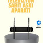 32-65” TV Duvar Askı Braketi 75 kg Kapasiteli Anti Statik Boya
