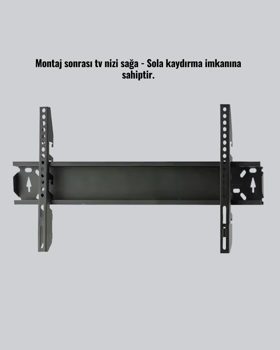 32-65 İnç LCD LED TV Askı Aparatı 75 kg Taşıma Güçlendirilmiş Çelik 3 32-65 İnç LCD LED TV Askı Aparatı 75 kg Taşıma Güçlendirilmiş Çelik - Görsel 3