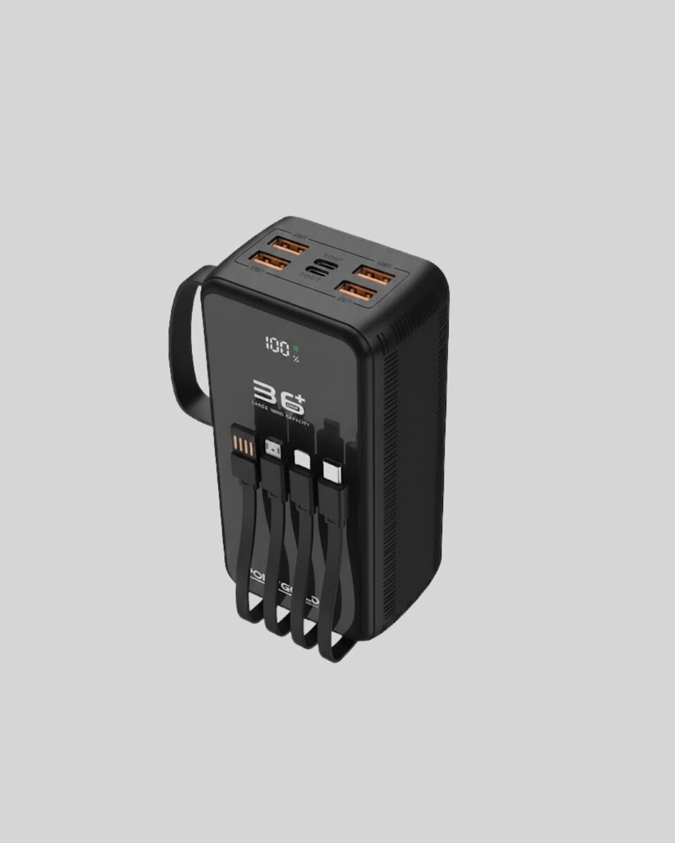 Hızlı Şarj Destekli Powerbank Tüm Cihazlarla Uyumlu 3 Hızlı Şarj Destekli Powerbank Tüm Cihazlarla Uyumlu - Görsel 3