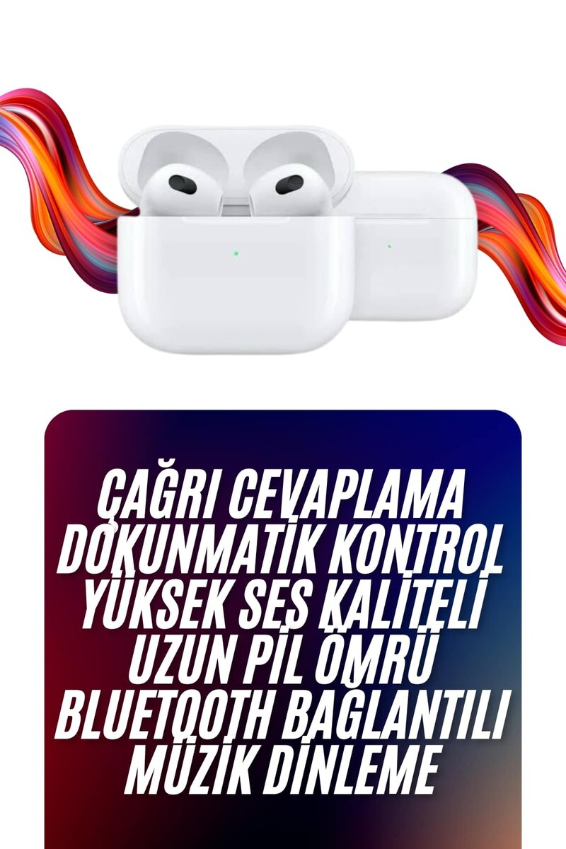 Yeni Nesil Kulak İçi Bluetooth Kulaklık Kablosuz Sesli Asistan 2 Yeni Nesil Kulak İçi Bluetooth Kulaklık Kablosuz Sesli Asistan - Görsel 2