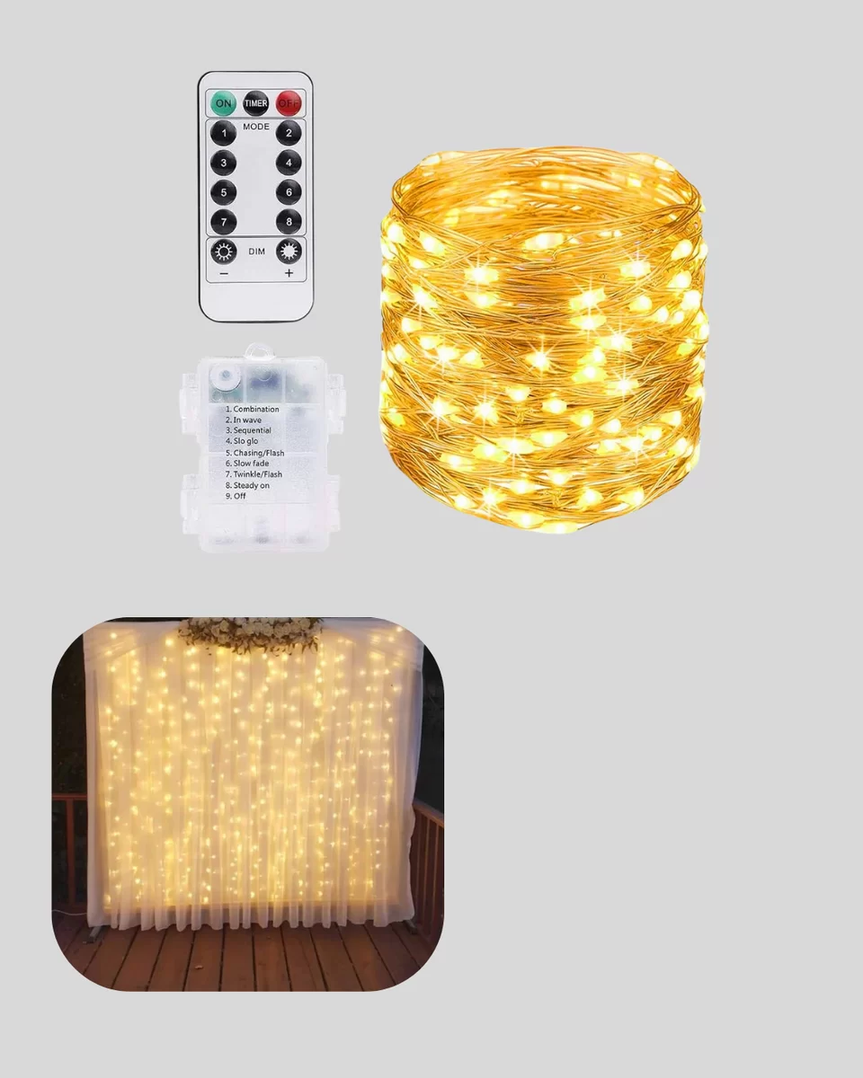 Romantik Ambiyans İçin Uzaktan Kumandalı Günışığı Peri Led Yeni Nesil 2 Romantik Ambiyans İçin Uzaktan Kumandalı Günışığı Peri Led Yeni Nesil - Görsel 2