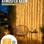 Romantik Ambiyans İçin Uzaktan Kumandalı Günışığı Peri Led Yeni Nesil