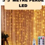 İç ve Dış Mekan Perde LED – Bahçe, Balkon ve Veranda İçin