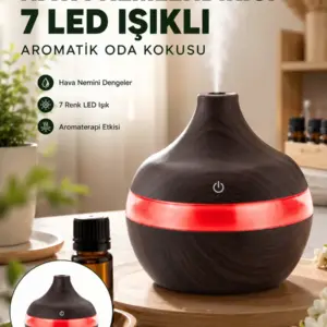 Prizden Çalışan Sessiz Ultrasonik Hava Nemlendirici Difüzör Yeni Nesil