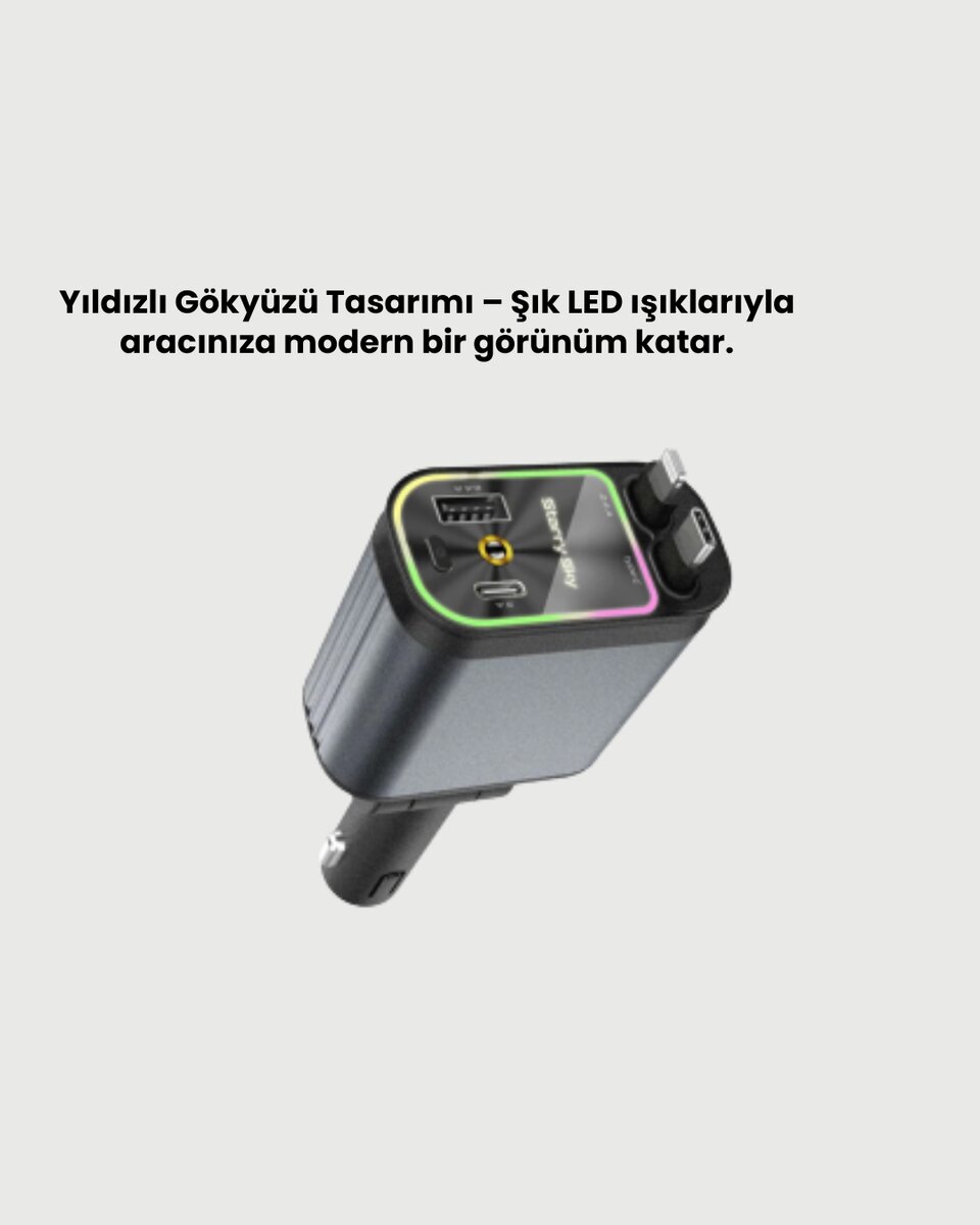 Renault Peugeot Citroen Fiat Araçlar için Hızlı Şarjlı Araç Çakmaklık Adaptörü 4 Renault Peugeot Citroen Fiat Araçlar için Hızlı Şarjlı Araç Çakmaklık Adaptörü - Görsel 4