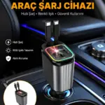 Kia Seat Mazda Mitsubishi Araçlar için Çok Fonksiyonlu Araç Şarj Adaptörü Yeni Nesil