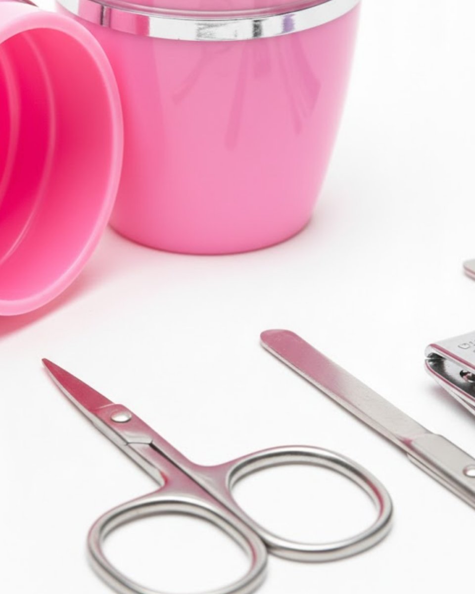 Tırnak Bakım Manikür Pedikür Seti 4 Parça Pembe Minimal ve Dayanıklı 4 Tırnak Bakım Manikür Pedikür Seti 4 Parça Pembe Minimal ve Dayanıklı - Görsel 4